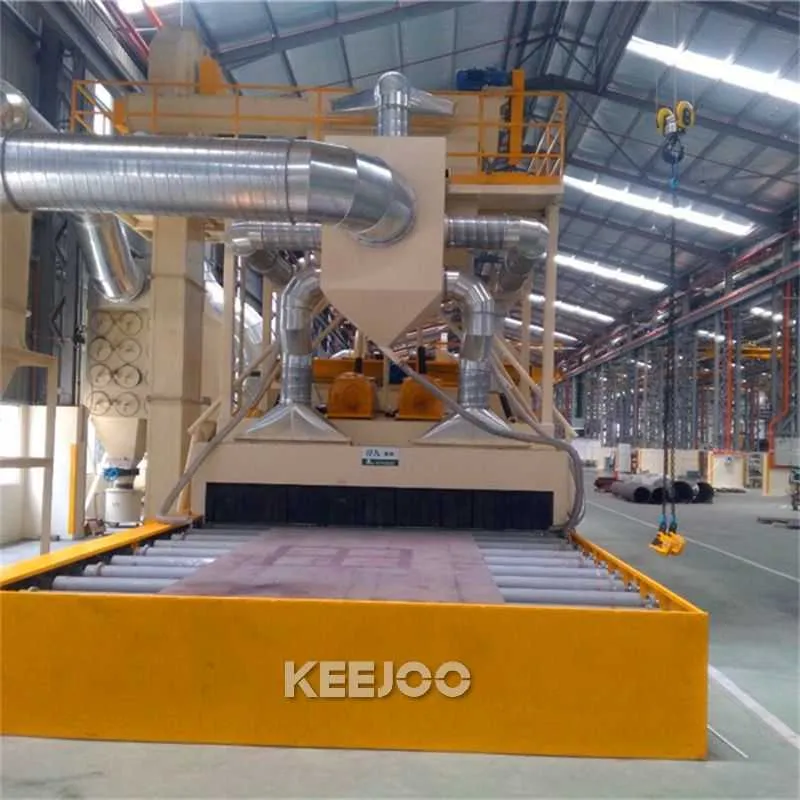 Steel Plate Shot Blasting Coating Machine
