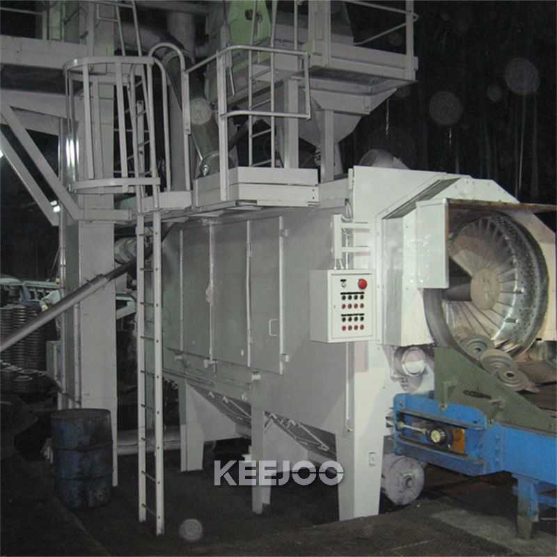 Tunnel Type Cylinder Shot Blasting Machine