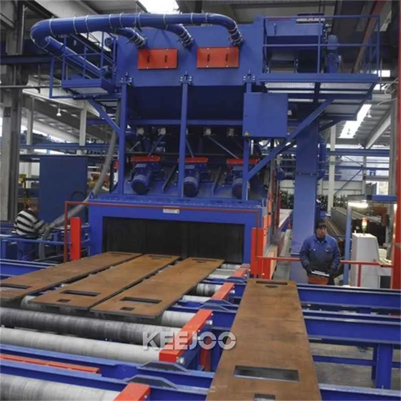 Shot Blasting Machine For Stone Material