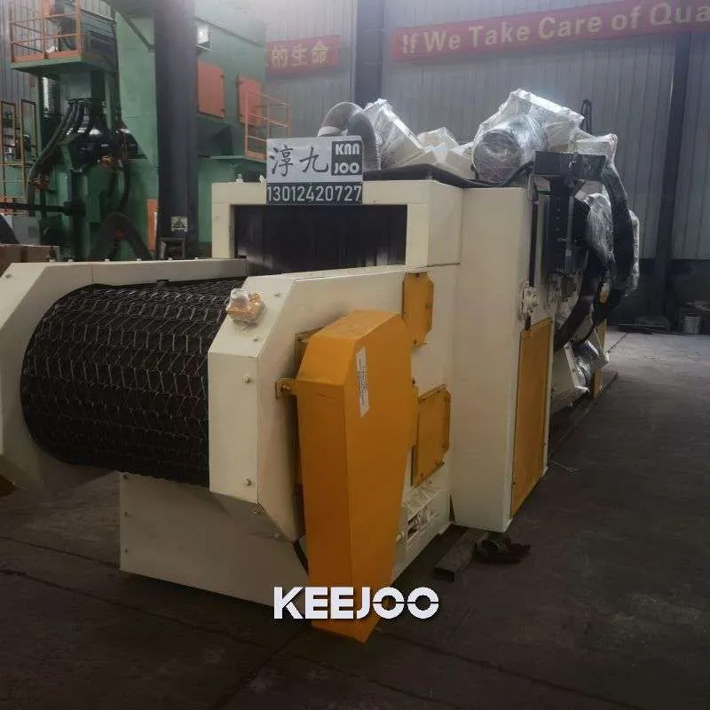 Metallic Conveyor Belt Type Shot Blasting Machine