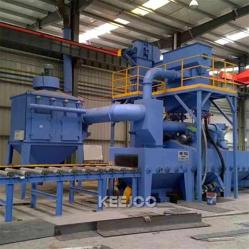Continuous Shot Blasting Machine