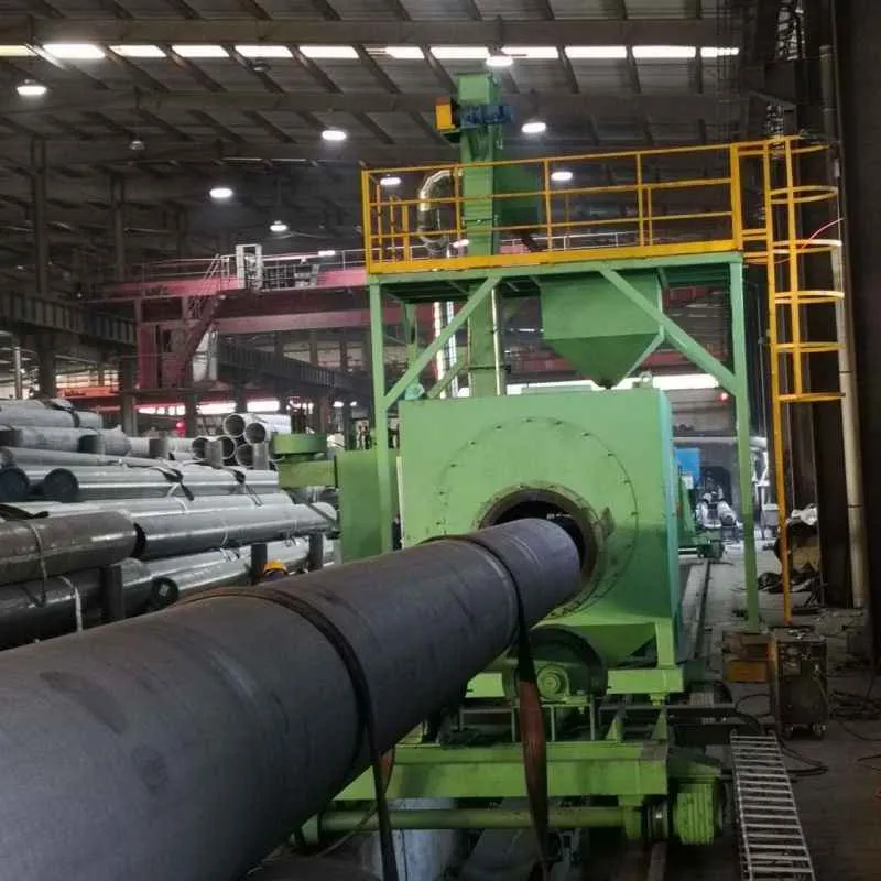 Steel Bar Shot Blasting Descaling Machine