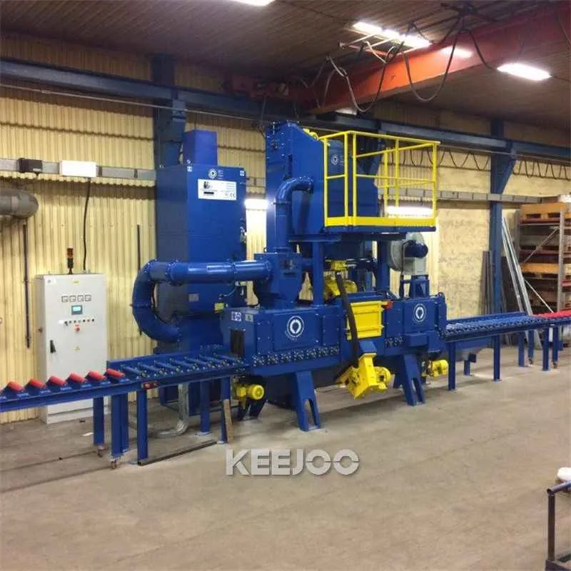 Structural Section Shot Blast Machine