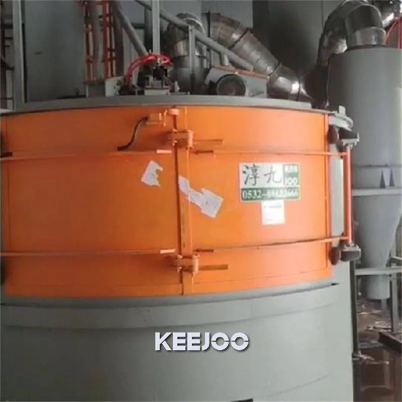 Turntable type shot blasting machine