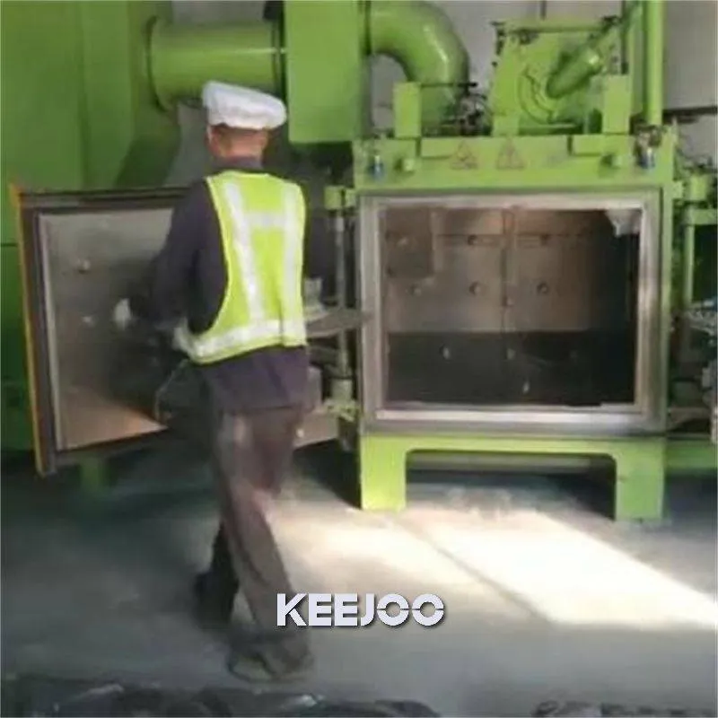 Rotary Table type shot blasting machine