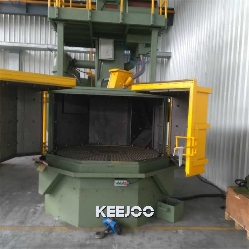 Rotary mesh table machine