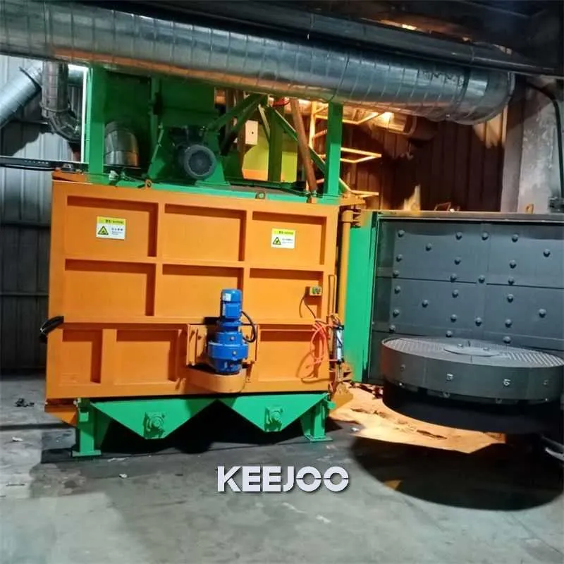 Rotary Table Shot Blasting Machine